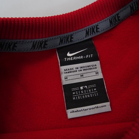 NIKE Therma-Fit Cardinals Graphic‎ Print Crew Neck Sweatshirt Zip Pocket Men's M - Picture 5 of 9